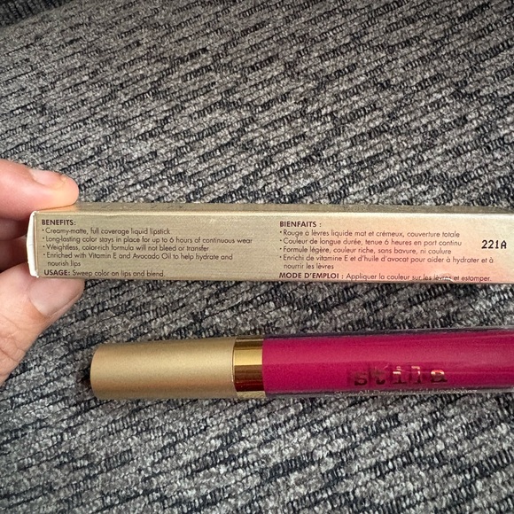 New In Box New In Box Stila Stay All Day Liquid Lipstick •Bacca 0.10 oz Lipstick - Picture 6 of 9